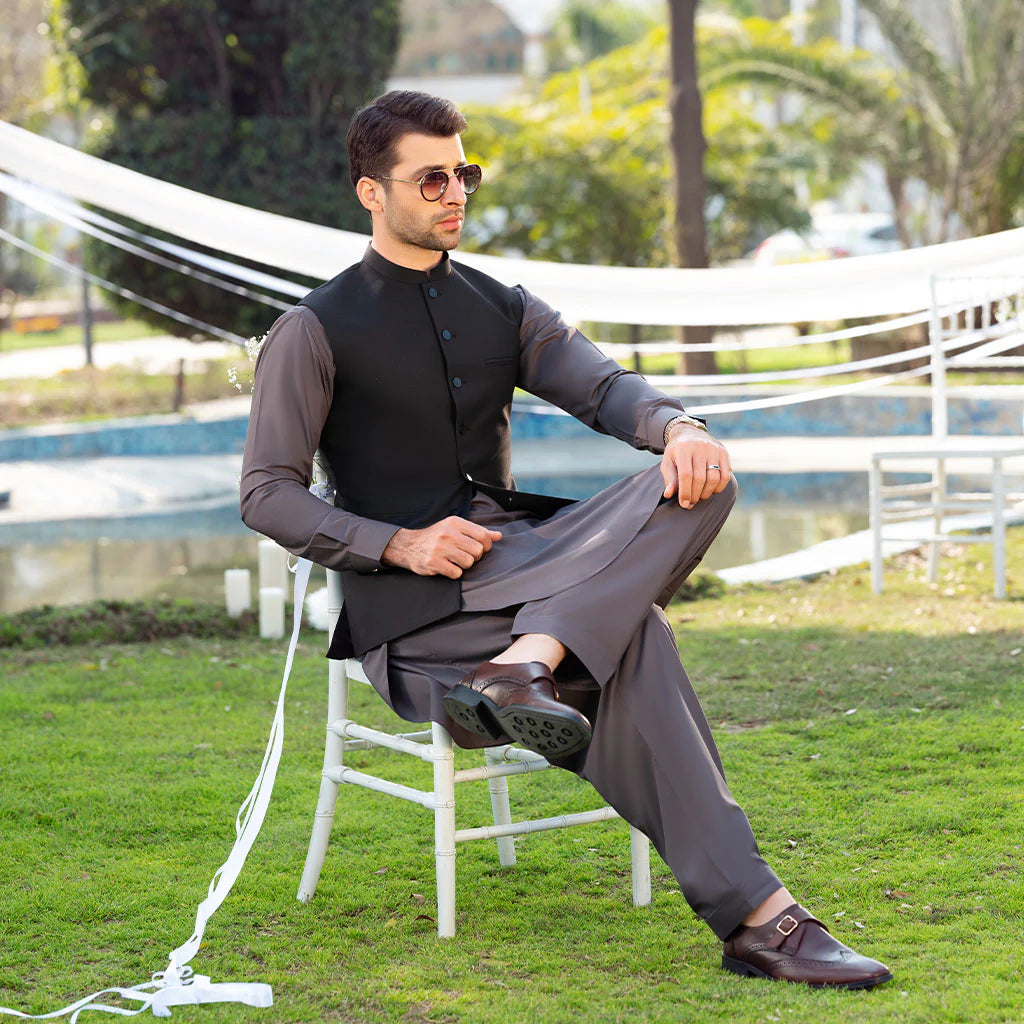Black Waist Coat