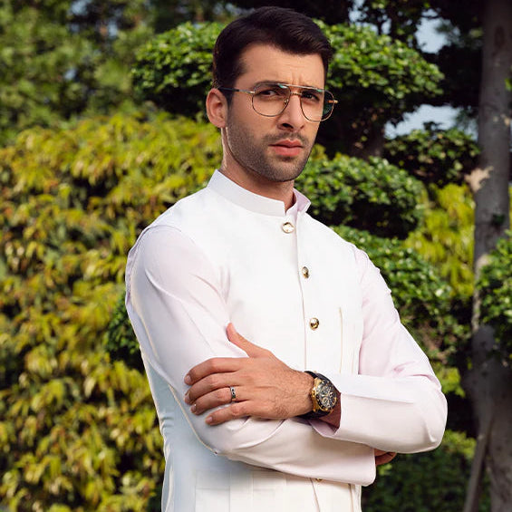 White Gold Waist Coat