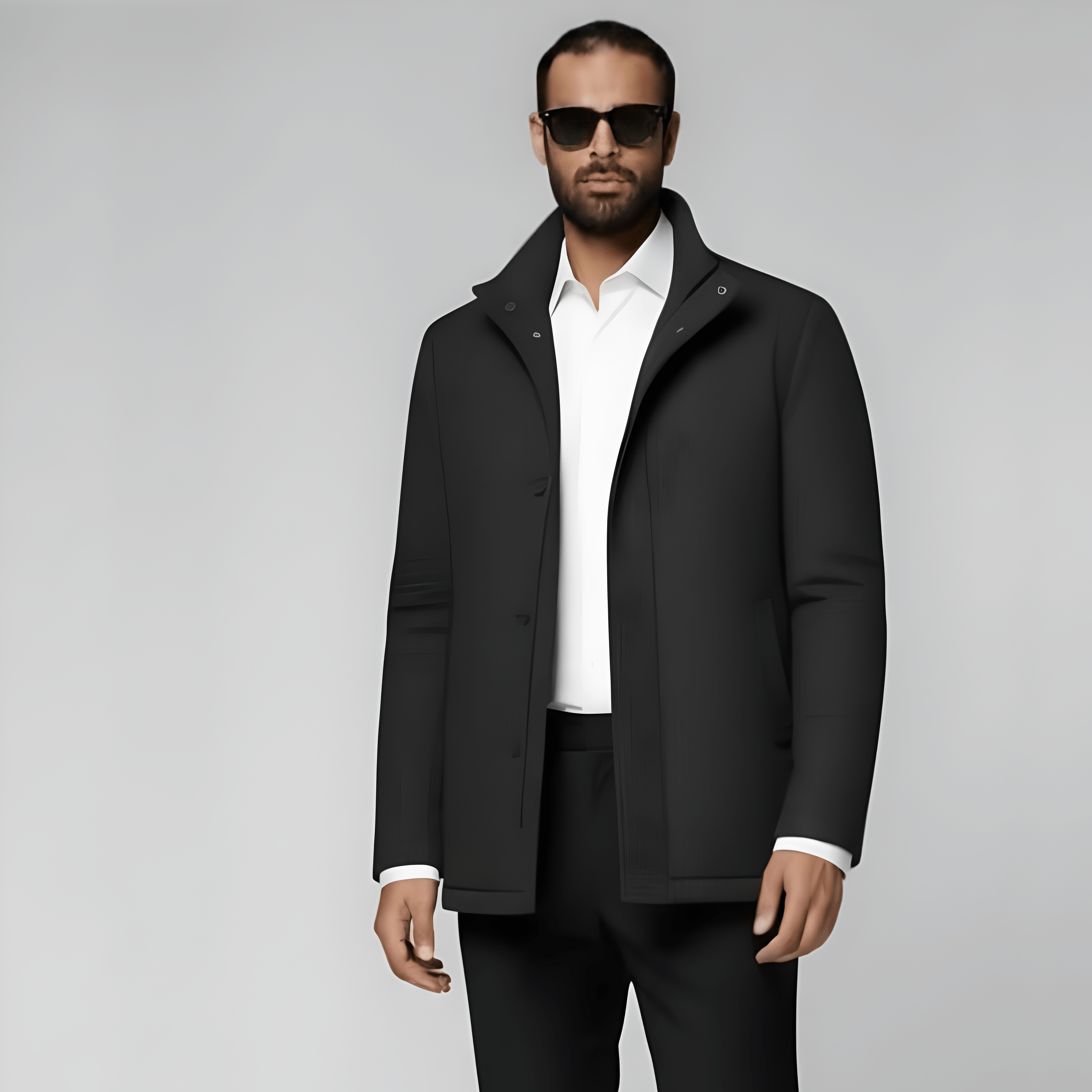 Black Bomber Jacket