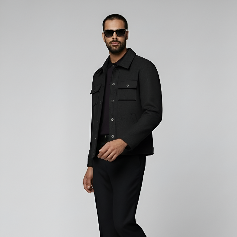 Black Wool Jacket