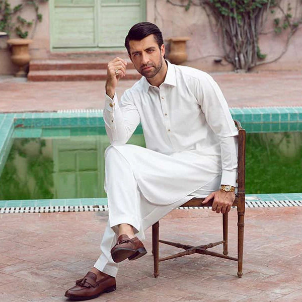White Kameez Shalwar